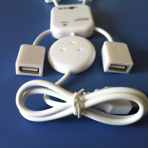 Rabbit shape USB HUB with 4ports and led